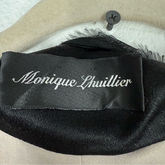 Monique Lhuillier Black and Cream Dress size 6 - Picture 11 of 12